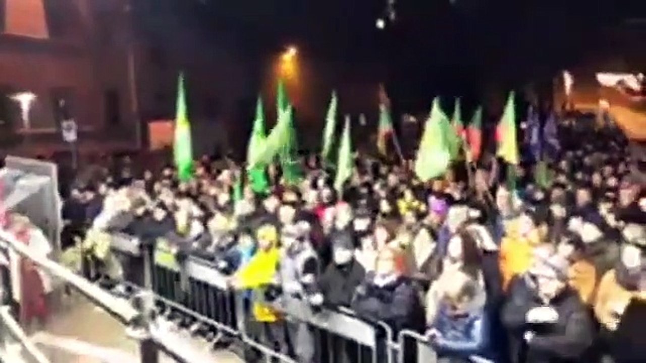Emilia Romagna, Bonaccini in Piazza Matteotti a Modena (23.01.20)