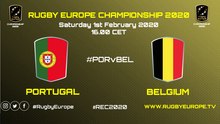PORTUGAL / BELGIUM - RUGBY EUROPE CHAMPIONSHIP 2020