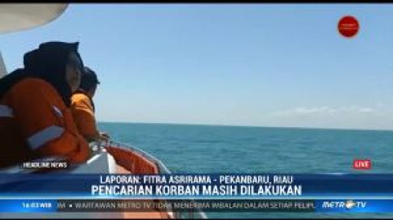 Pencarian Korban Kapal Tenggelam di Bengkalis Masih Dilakukan