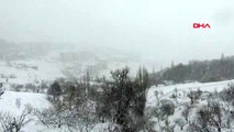 Şırnak'ta, hakkari ve siirt yolları ile 21 köy ve mezra yolu kardan kapandı