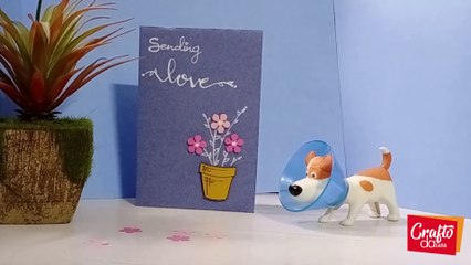 Easy Valentine day greeting card | DIY with simple tools