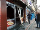 Buzdolabı bomba gibi patladı