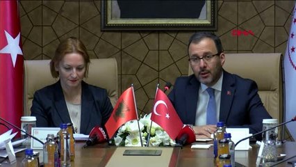 Türkiye ile arnavutluk arasında karma ekonomik komisyon protokolü imzalandı