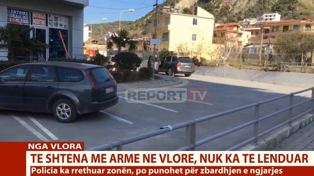 Report TV - Të shtëna me armë zjarri te 'Uji i ftohtë' në Vlorë
