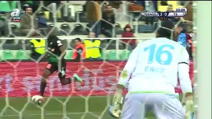 Yukatel Denizlispor 2 (2) - (4) 0 Trabzonspor Maçın Geniş Özeti ve Golleri (Ziraat Türkiye Kupası Son 16 Turu Rövanş Maçı)