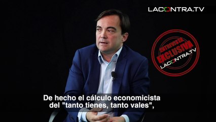 Hay que reivindicar las bases de una sociedad civilizada como proponía la escuela de Salamanca