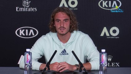 Open d'Australie 2020 - Stefanos Tsitsipas on Milos Raonic : "It's monotonous"