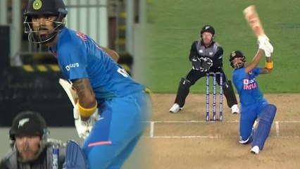 Download Video: IND vs NZ 1st T20 : Rahul fails to convert the 50 into a big score