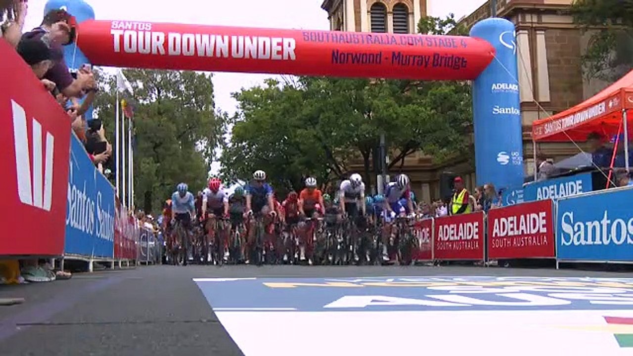 Tour Down Under 2020 - Highlights Stage 4, Caleb Ewan win