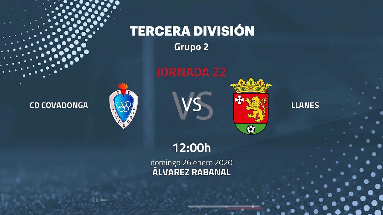 Previa partido entre CD Covadonga y Llanes Jornada 22 Tercera División
