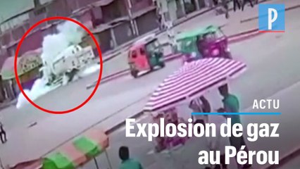Un camion rempli de gaz de pétrole explose à Lima