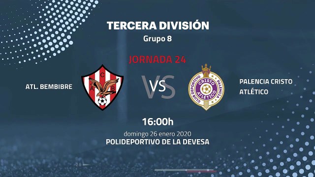 Previa partido entre Atl. Bembibre y Palencia Cristo Atlético Jornada 24 Tercera División