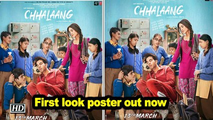 Rajkummar Rao-Nushrat Bharucha Starrer ‘Chhalaang’ First look poster out now