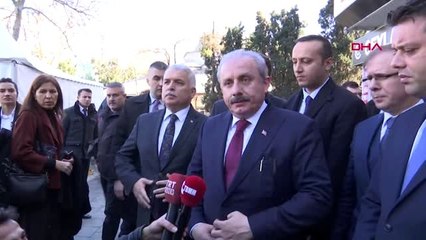 Tbmm başkanı şentop gazetecilerin sorularını yanıtladı