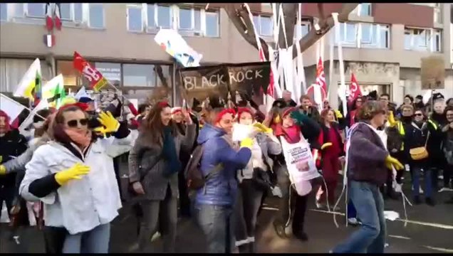Manifestation contre la réforme des retraites à Troyes, vendredi 24 janvier
