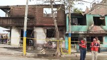 Caminhão explode em Lima e deixa mortos e feridos