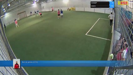 But de james (4-10) - COGEP Vs CACC - 23/01/20 19:00 - LIGUE 4 - Poitiers Game Parc