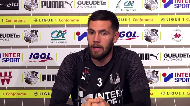 Conférence de presse d'avant Match, Brest - Amiens SC, Arturo Calabresi