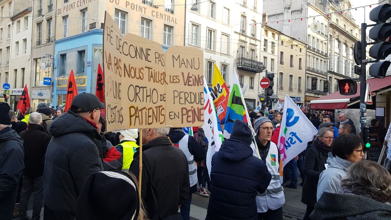 Nancy : la manifestation contre la réforme des retraites se tend