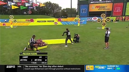 Precision Passing- 2020 Pro Bowl Skills Showdown - Dailymotion