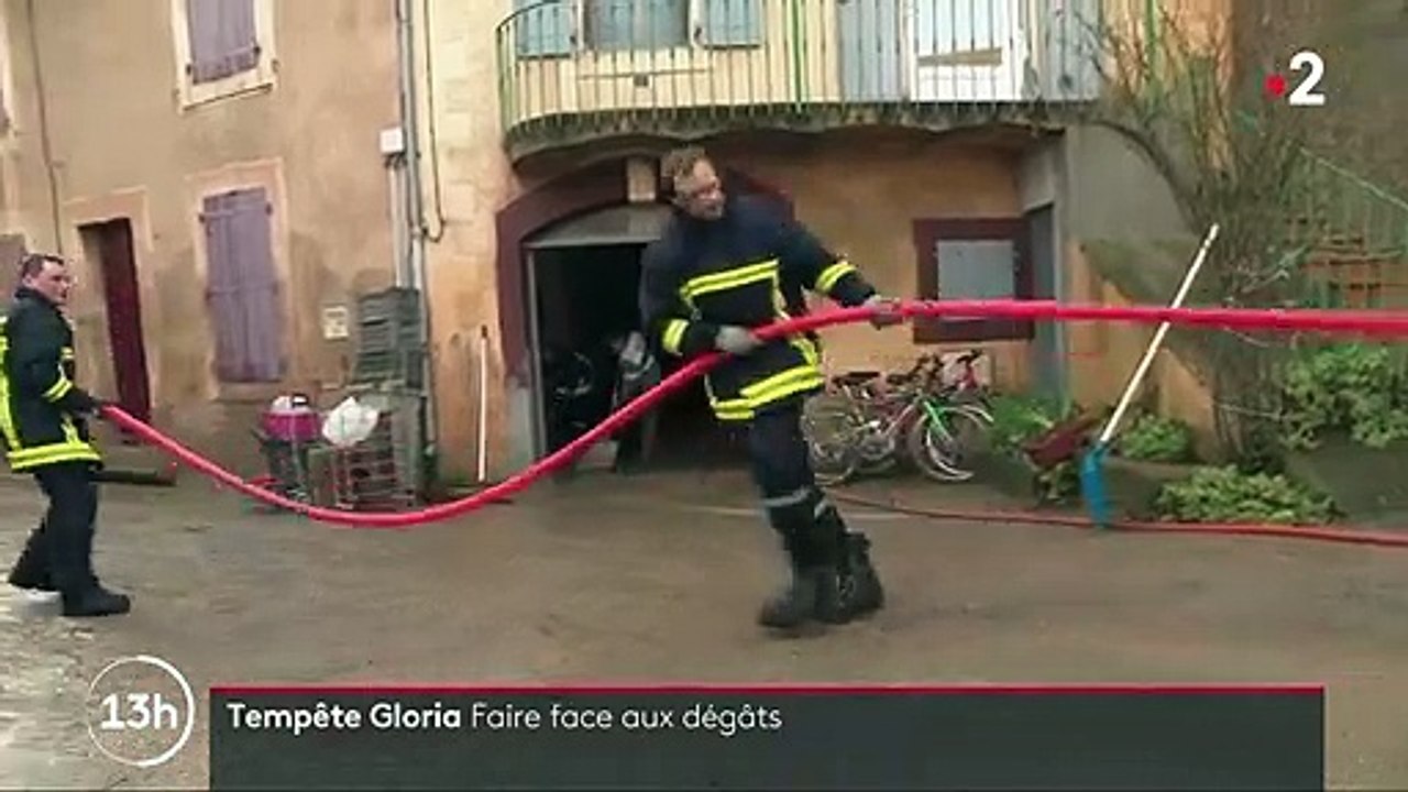 Tempête Gloria : les sinistrés face aux dégâts