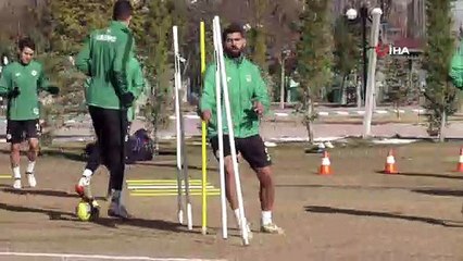 Konyaspor taktik çalıştı