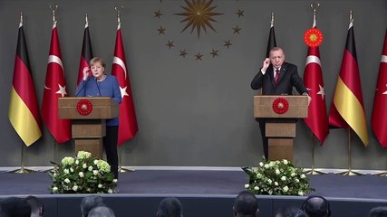 Erdoğan ile Merkel arasında 'Libya'da ateşkes' polemiği