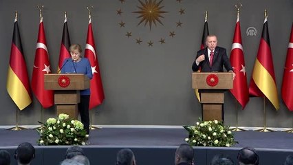 Cumhurbaşkanı Erdoğan ve Merkel soruları yanıtları - Sarrac'ı yalnız bırakmayacağız