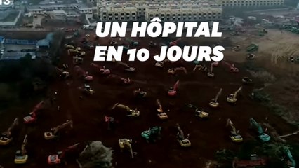 Tải video: À Wuhan, des ouvriers mobilisés pour construire un hôpital en un temps record