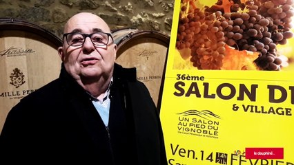 Jean-Etienne Guibert présente la 36e édition du Salon des vins de Tain-l'Hermitage
