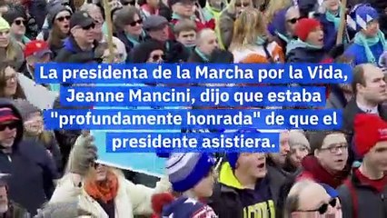 Trump será el primer presidente estadounidense en asistir a una marcha contra el aborto
