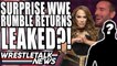 WrestleTalk News | WWE Royal Rumble Return LEAKED! WWE Title RENAMED!