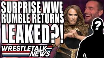 WrestleTalk News | WWE Royal Rumble Return LEAKED! WWE Title RENAMED!