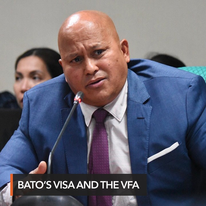 After U.S. cancels Bato's visa, Duterte threatens to scrap visiting forces agreement