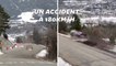 Au Rallye de Monte-Carlo, cette sortie de route à 180km/h n’a fait aucun blessé