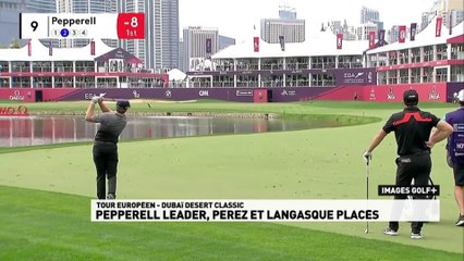 Dubaï Desert Classic - Pepperell leader