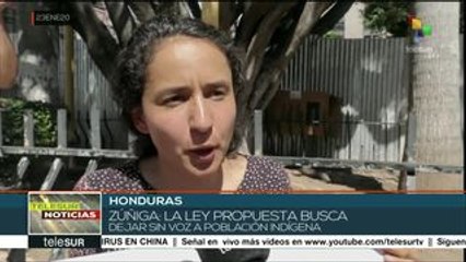 Honduras: rechazan ley que afectará a comunidades indígenas