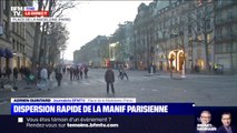 Retraites: les manifestants se dispersent rapidement à Paris