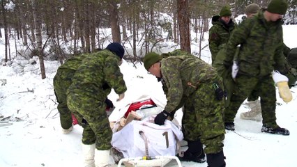 Madawaska : Des soldats apprennent à survivre en forêt