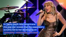 Taylor Swift Opens up About Past Eating Disorder