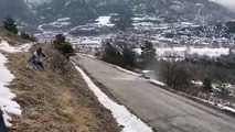 Violente sortie de route d'Ott Tänak (Rallye Monte-Carlo 2020)