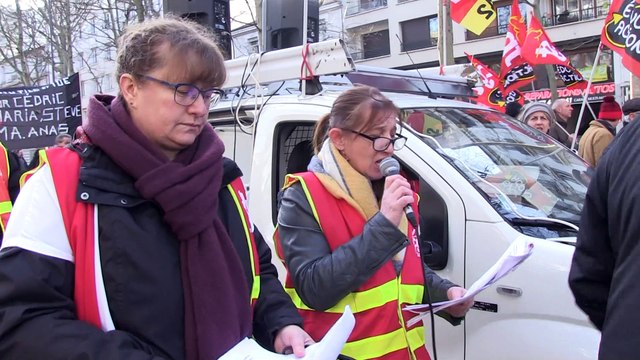 Plusieurs milliers de manifestants dans les rues à Saint-Etienne
