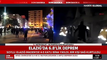 AK Parti Elazığ Milletvekili Metin Bulut'tan deprem açıklaması