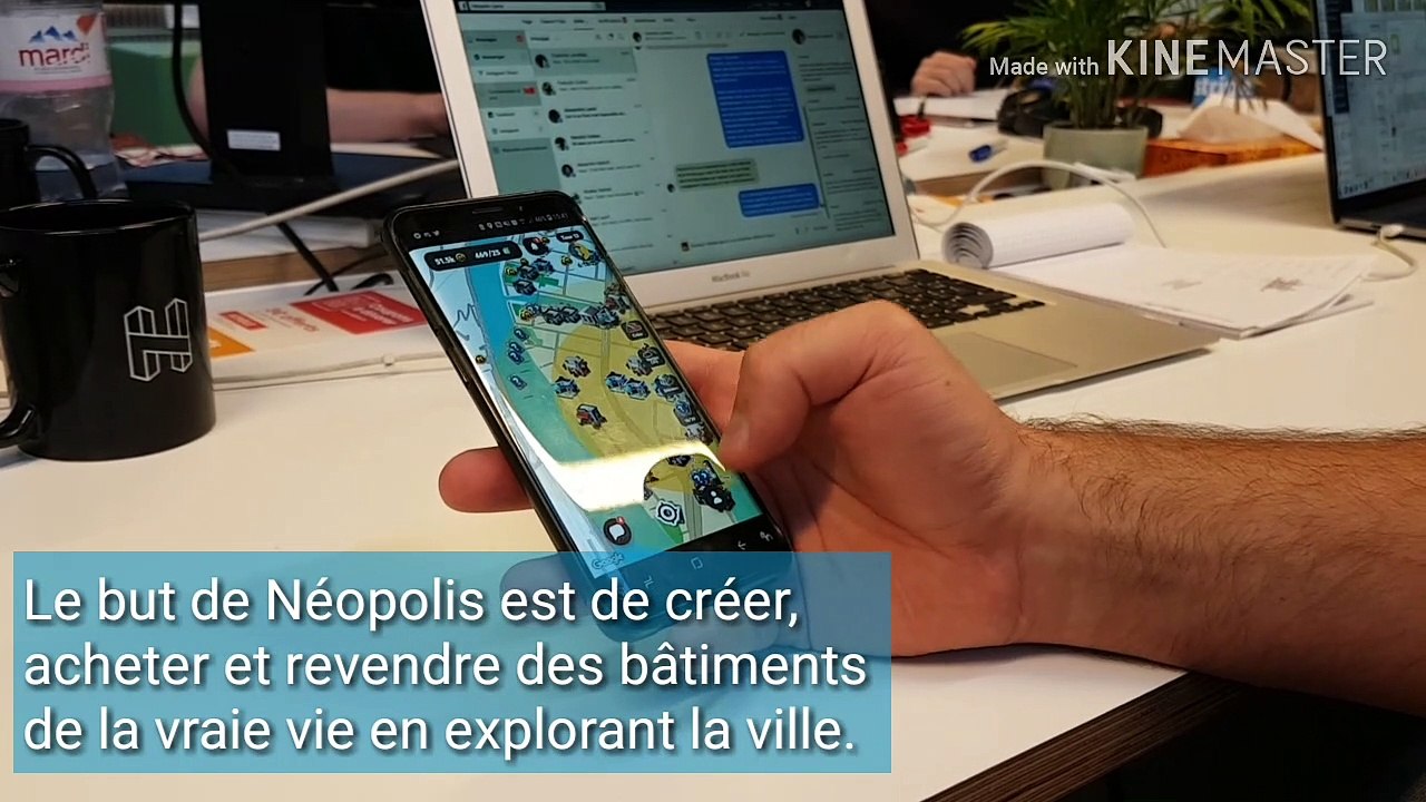 Les coulisses de Néopolis, le jeu de réalité augmentée