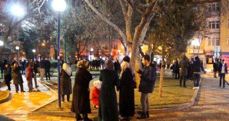 Elazığ'daki korkutan depremin ardından ilk kareler