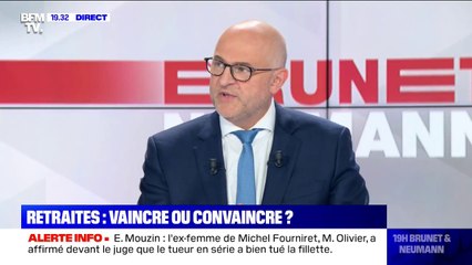 Laurent Pietraszewski sur les retraites: "il y a un écart de plus de 20% de salaire entre les hommes et les femmes (...) le système actuel est injuste