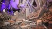 Elazığ Sivrice merkezli 6.8 büyüklüğünde deprem - Çöken binada kurtarma çalışmaları