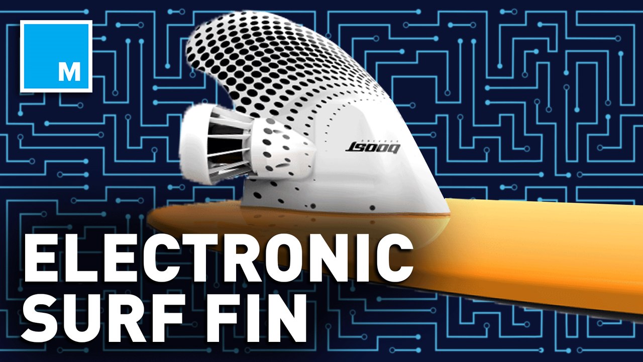 Catch all the waves with this electronic surf fin — Future Blink