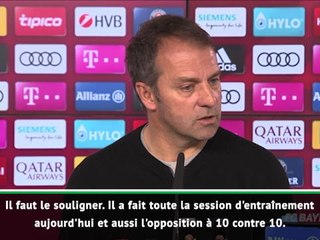 Bayern - Flick : ''Hernandez suit un bon processus''