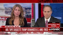 Former House lawyer explains new recording from Trump would add another 'abuse of power' to impeachment
